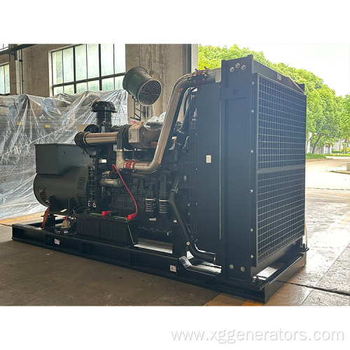 Portable silent diesel generator set